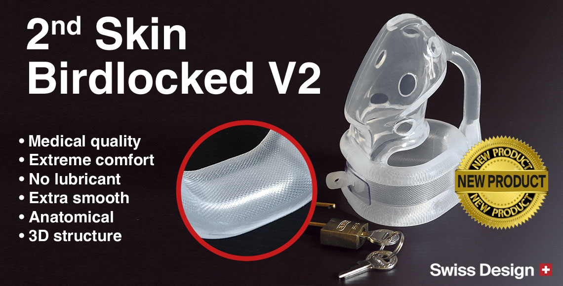 Male chastity device Birdlocked : 2nd skin - 2024 innovation